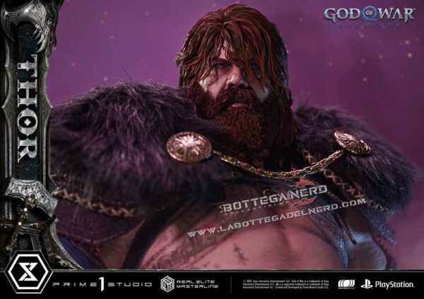 God of War Ragnarök - Masterline Statue 1/3 Thor 105cm - immagine 7