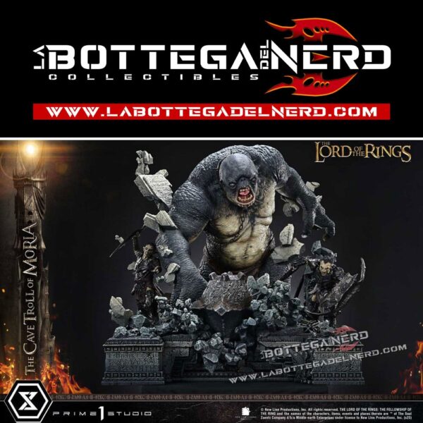 The Lord of the Rings - Masterline Statue Cave Troll of Moria 91cm