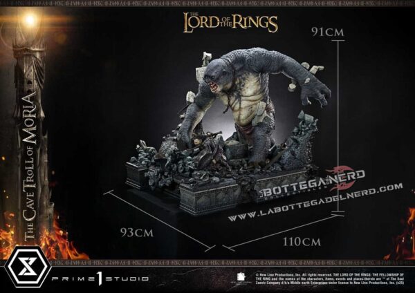 The Lord of the Rings - Masterline Statue Cave Troll of Moria (BONUS) 91cm - immagine 17