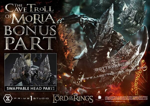 The Lord of the Rings - Masterline Statue Cave Troll of Moria (BONUS) 91cm - immagine 2