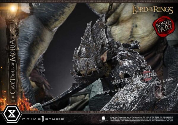 The Lord of the Rings - Masterline Statue Cave Troll of Moria (BONUS) 91cm - immagine 4