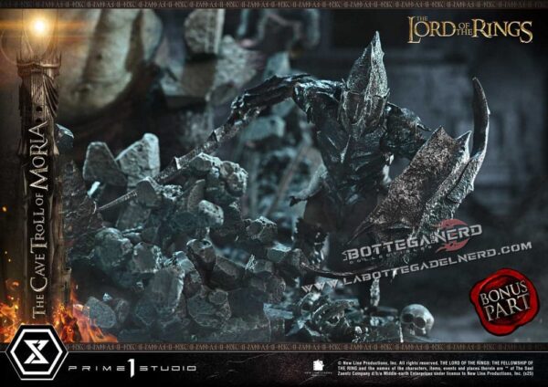 The Lord of the Rings - Masterline Statue Cave Troll of Moria (BONUS) 91cm - immagine 7