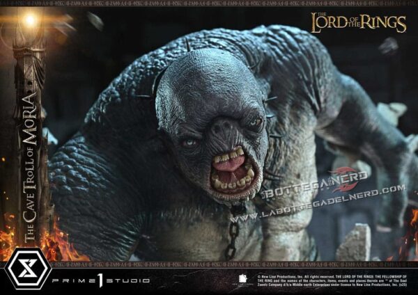 The Lord of the Rings - Masterline Statue Cave Troll of Moria (BONUS) 91cm - immagine 9
