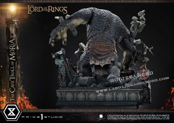 The Lord of the Rings - Masterline Statue Cave Troll of Moria (BONUS) 91cm - immagine 11