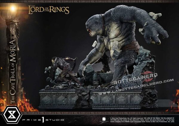 The Lord of the Rings - Masterline Statue Cave Troll of Moria (BONUS) 91cm - immagine 12