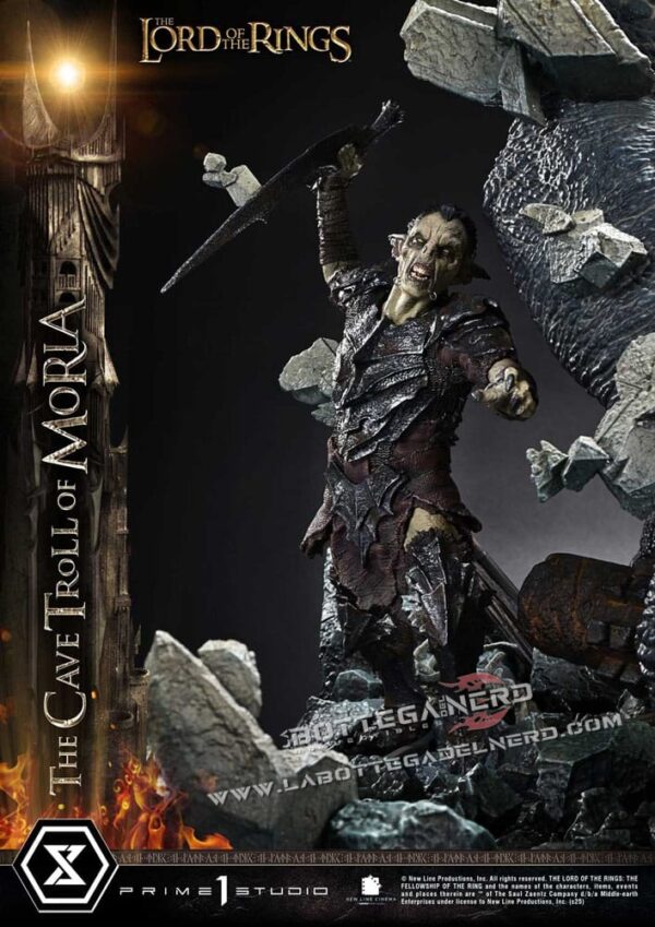 The Lord of the Rings - Masterline Statue Cave Troll of Moria (BONUS) 91cm - immagine 15