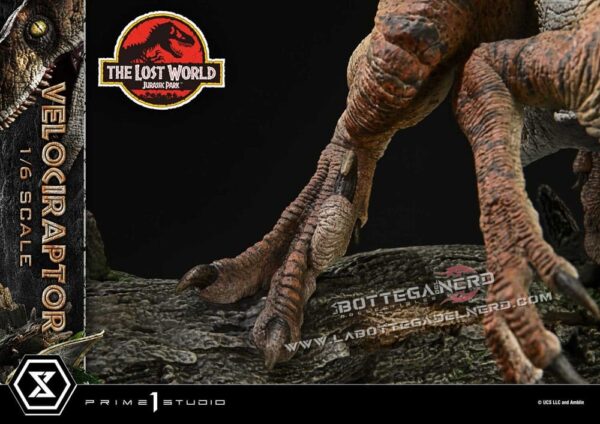 Jurassic Park II - Museum Collection Statue 1/6 Velociraptor 59cm - immagine 7