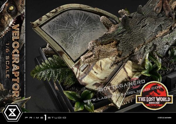 Jurassic Park II - Museum Collection Statue 1/6 Velociraptor 59cm - immagine 8