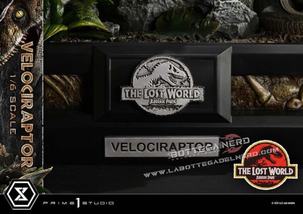 Jurassic Park II - Museum Collection Statue 1/6 Velociraptor 59cm - immagine 9