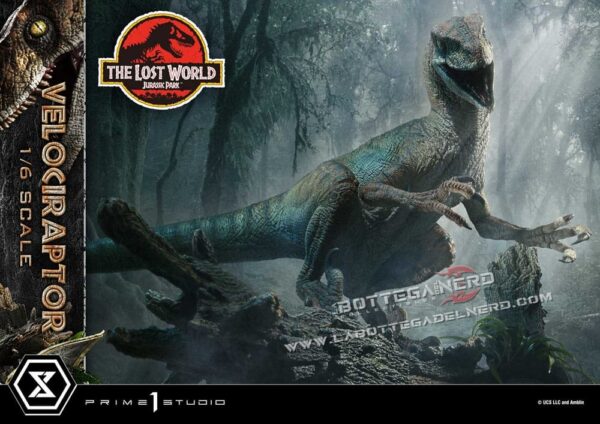 Jurassic Park II - Museum Collection Statue 1/6 Velociraptor 59cm - immagine 12