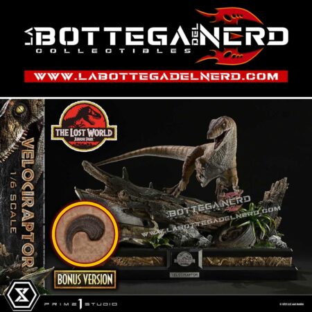 Jurassic Park II - Museum Collection Statue 1/6 Velociraptor Bonus 59cm