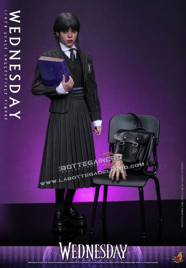 Wednesday - Action Figure Mercoledì 1/6 Wednesday 27cm - immagine 3
