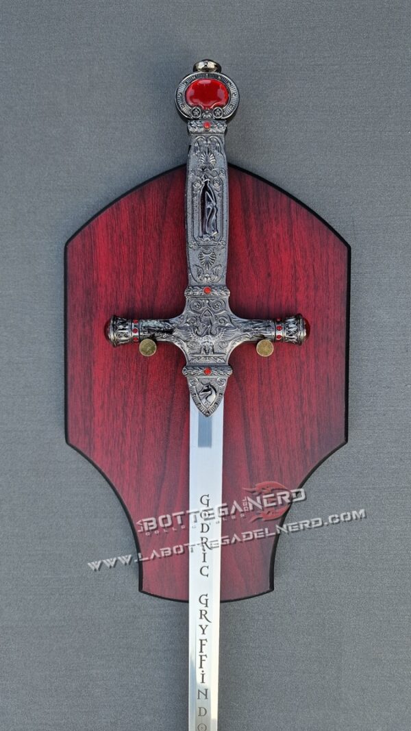 Supporto da parete in legno universale per spada a croce - immagine 4