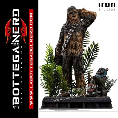 Star Wars Episode VI - Statue 1/10 Chewbacca and Tokkat 22cm