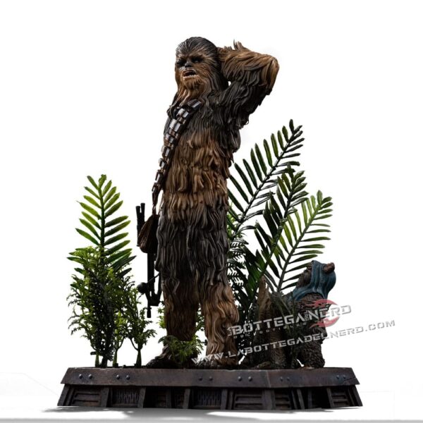 Star Wars Episode VI - Statue 1/10 Chewbacca and Tokkat 22cm