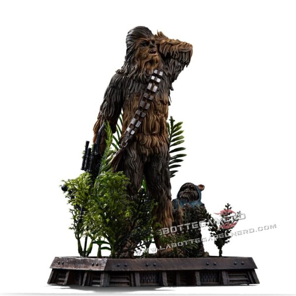 Star Wars Episode VI - Statue 1/10 Chewbacca and Tokkat 22cm - immagine 3