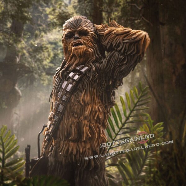 Star Wars Episode VI - Statue 1/10 Chewbacca and Tokkat 22cm - immagine 5