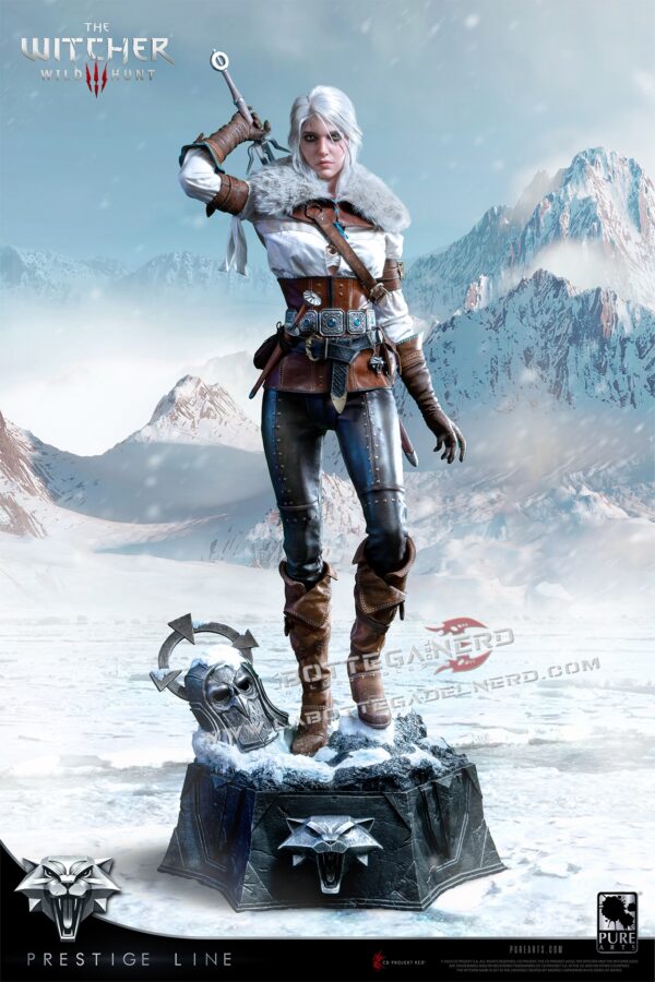 The Witcher 3: Wild Hunt - Statue Prestige Line1/2 Ciri of Cintra 112cm - immagine 2