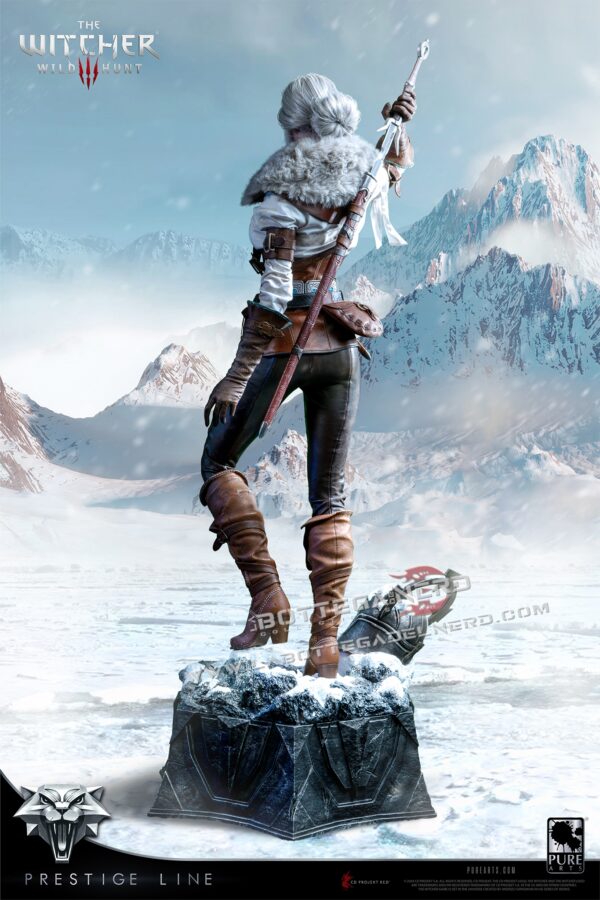 The Witcher 3: Wild Hunt - Statue Prestige Line1/2 Ciri of Cintra 112cm - immagine 3