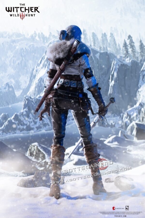 The Witcher 3: Wild Hunt - Action Figure 1/6 Ciri of Cintra 30cm - immagine 9
