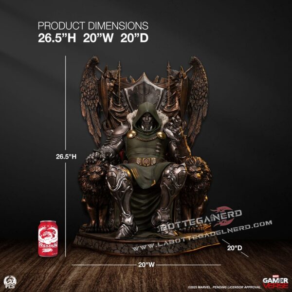 Marvel Rivals - Gamerverse Statue 1/3 Dr. Doom 69cm - immagine 13