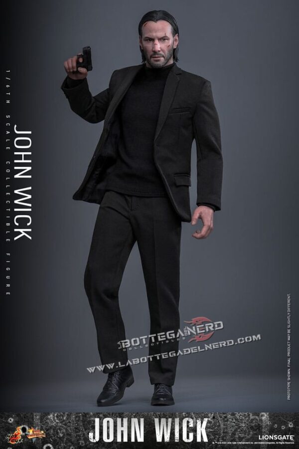 John Wick - Masterpiece Action Figure 1/6 John Wick 31cm - immagine 8