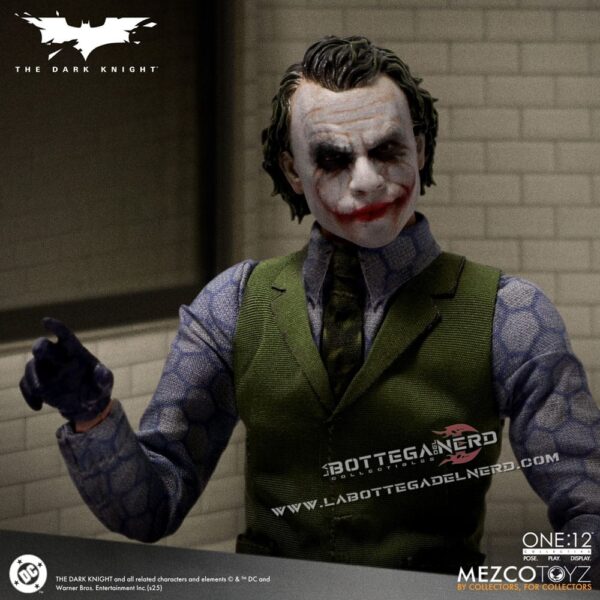 The Dark Knight - Action Figure 1/12 Joker 17cm - immagine 2
