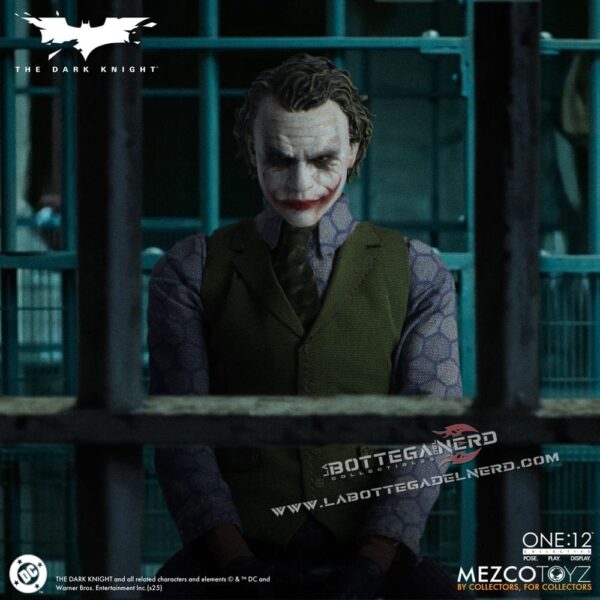 The Dark Knight - Action Figure 1/12 Joker 17cm - immagine 6