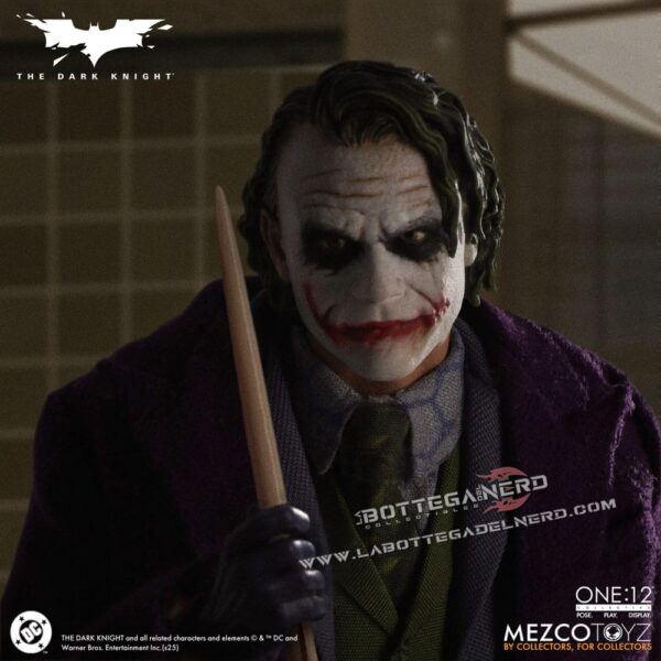 The Dark Knight - Action Figure 1/12 Joker 17cm - immagine 5