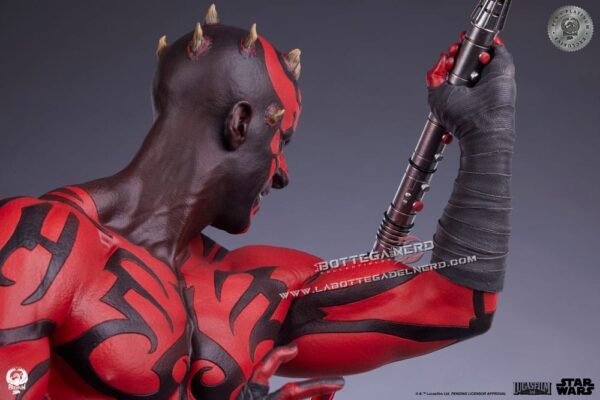 Star Wars - Statue 1/3 Darth Maul Platinum Exclusive 86cm - immagine 5