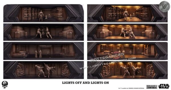 Star Wars - Statue 1/3 Darth Maul Platinum Exclusive 86cm - immagine 12