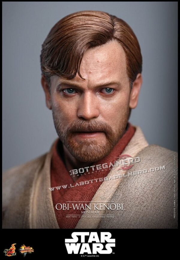 Star Wars: Episode III - Action Figure 1/6 Obi-Wan Kenobi (Mustafar) 31cm - immagine 4