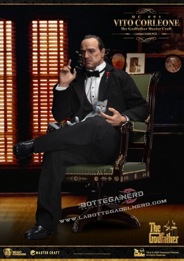 The Godfather - Master Craft Statue Vito Corleone 31cm - immagine 3