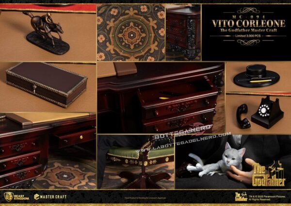 The Godfather - Master Craft Statue Vito Corleone 31cm - immagine 10