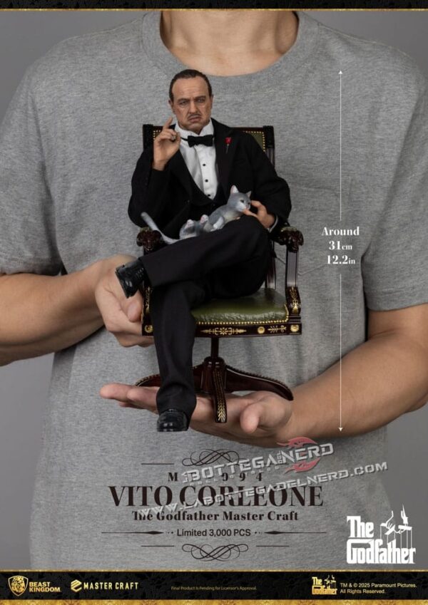 The Godfather - Master Craft Statue Vito Corleone 31cm - immagine 11