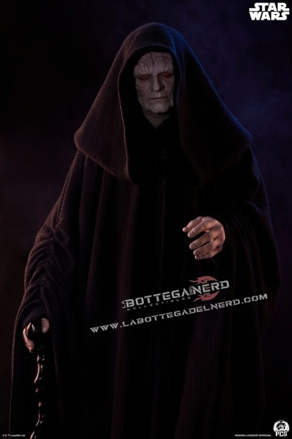 Star Wars - Hyperreal Statue 1/3 Emperor Palpatine 64cm - immagine 3