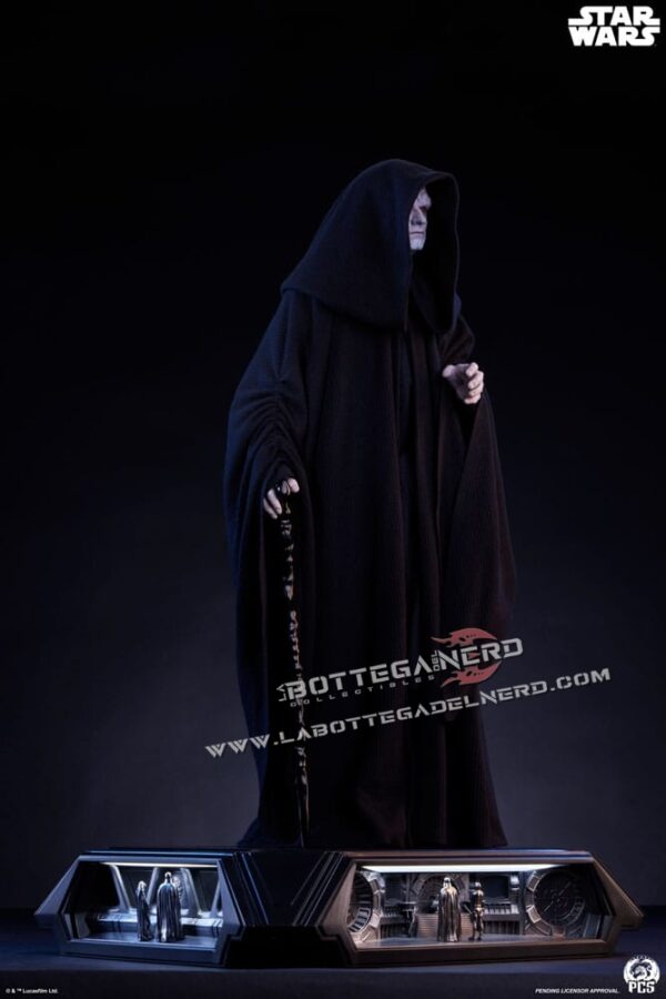 Star Wars - Hyperreal Statue 1/3 Emperor Palpatine 64cm - immagine 7