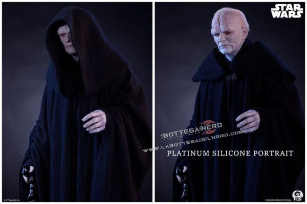 Star Wars - Hyperreal Statue 1/3 Emperor Palpatine 64cm - immagine 11