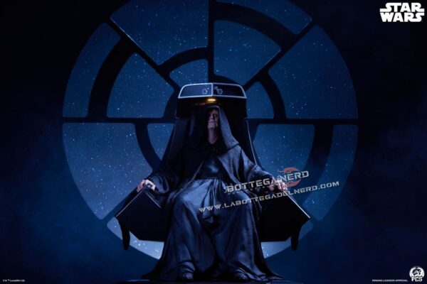 Star Wars - Statue 1/3 Emperor Palpatine with Throne 58cm - immagine 5