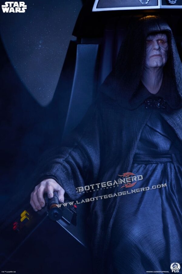 Star Wars - Statue 1/3 Emperor Palpatine with Throne 58cm - immagine 11