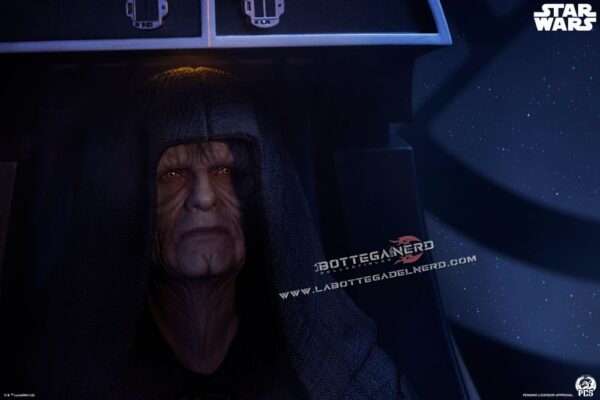 Star Wars - Statue 1/3 Emperor Palpatine with Throne 58cm - immagine 4