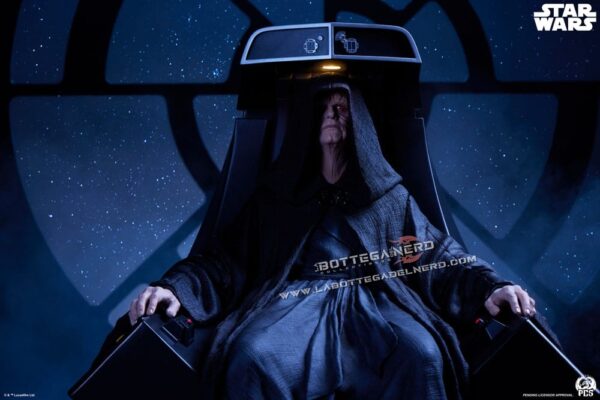 Star Wars - Statue 1/3 Emperor Palpatine with Throne 58cm - immagine 2