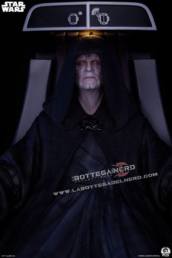 Star Wars - Statue 1/3 Emperor Palpatine with Throne 58cm - immagine 7