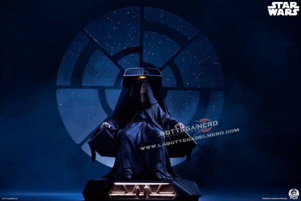 Star Wars - Statue 1/3 Emperor Palpatine with Throne 58cm - immagine 6
