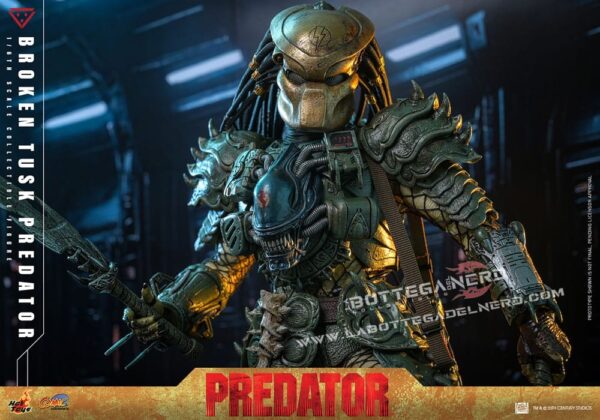 Alien vs. Predator - Action Figure 1/6 Broken Tusk Predator 35cm - immagine 3
