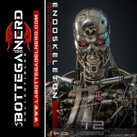 Terminator 2 - Die-cast Action Figure 1/6 Endoskeleton (Battle Version) 31cm