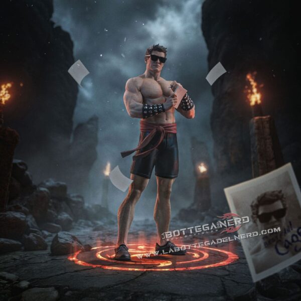 Mortal Kombat - Statue 1/10 Johnny Cage 24cm - immagine 2
