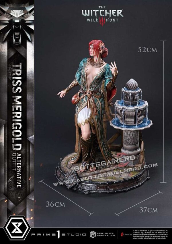 The Witcher 3 - Masterline Statue 1/4 Triss Merigold 52cm - immagine 13