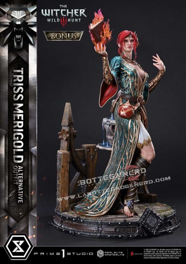 The Witcher 3 - Masterline Statue 1/4 Triss Merigold Bonus 52cm - immagine 11