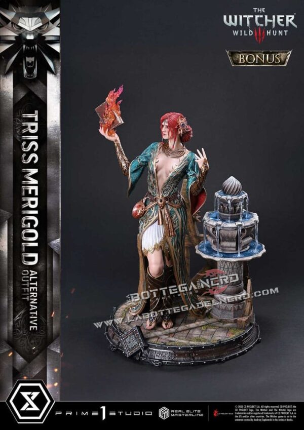 The Witcher 3 - Masterline Statue 1/4 Triss Merigold Bonus 52cm - immagine 10